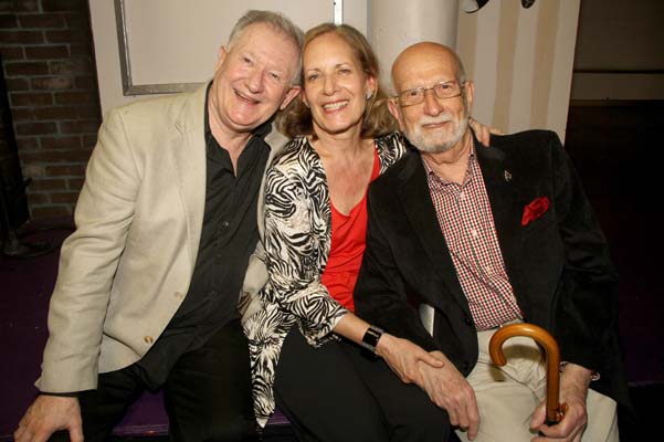 Harvey Evans, Karin Baker and Greg Kayne